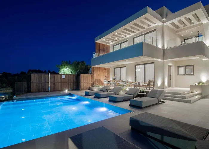 别墅 Eran Luxury With Private Pool & Sea Views, By Zantewize Akrotiri (Zakynthos)